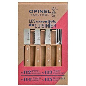 Opinel Les Essentiels Box Set - Beech Piknikový, kuchynský nôž vyobraziť