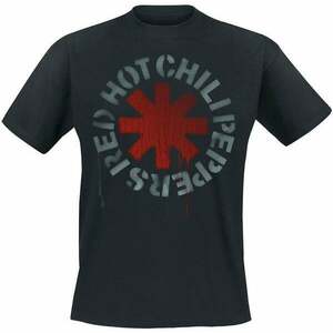 Red Hot Chili Peppers Tričko Stencil Unisex Black L vyobraziť