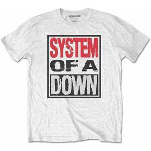 System of a Down Tričko Triple Stack Box White L vyobraziť