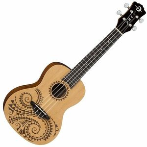 Luna Tattoo Koncertné ukulele Hawaiian Tattoo Design vyobraziť