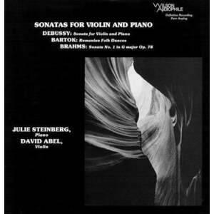 David Abel/Julie Steinberg - Debussy/Brahms/Bartok: Sonatas For Violin And Piano (200g) (Remastered) vyobraziť