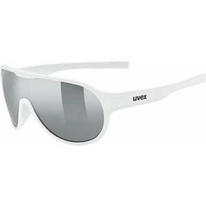 UVEX Sportstyle 512 White/Silver Mirrored Cyklistické okuliare vyobraziť