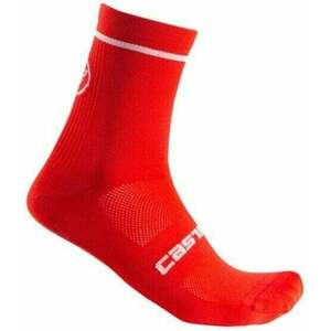Castelli Entrata 13 Sock Red L/XL Cyklo ponožky vyobraziť