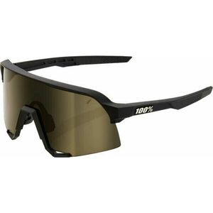 100% S3 Soft Tact Black/Soft Gold Mirror Cyklistické okuliare vyobraziť