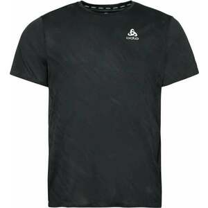 Odlo The Zeroweight Engineered Chill-tec Running T-shirt Shocking Black Melange M Bežecké tričko s krátkym rukávom vyobraziť