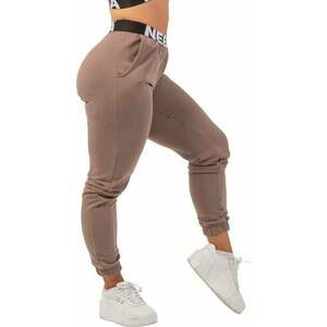 Nebbia Iconic Mid-Waist Sweatpants Brown L Fitness nohavice vyobraziť