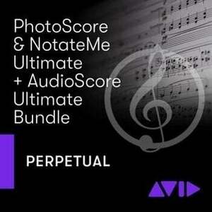 AVID Photoscore NotateMe Ultimate AudioScore Ultimate (Digitálny produkt) vyobraziť