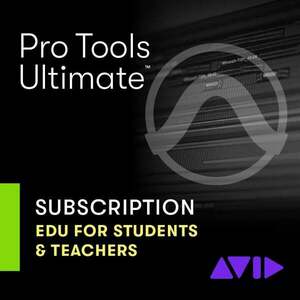 AVID Pro Tools Ultimate Annual New Subscription for Students & Teachers (Digitálny produkt) vyobraziť