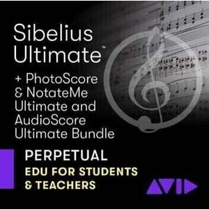 AVID Sibelius Ultimate Perpetual PhotoScore AudioScore NotateMe - EDU (Digitálny produkt) vyobraziť