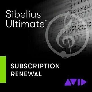 AVID Sibelius Ultimate 1Y Subscription (Renewal) (Digitálny produkt) vyobraziť