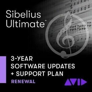 AVID Sibelius Ultimate 3Y Updates+Support (Renewal) (Digitálny produkt) vyobraziť