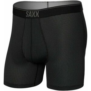 SAXX Quest Boxer Brief Black II S Fitness bielizeň vyobraziť
