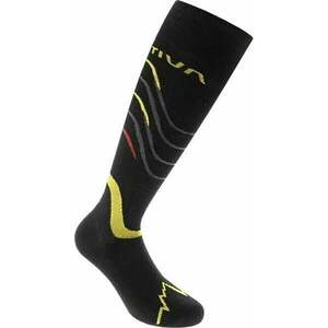 La Sportiva Skialp Socks Black/Yellow M Ponožky vyobraziť