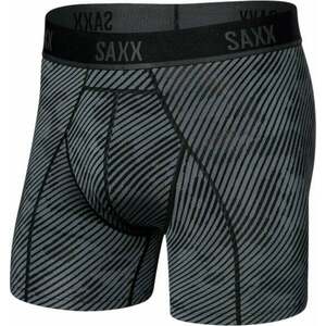 SAXX Kinetic Boxer Brief Optic Camo/Black L Fitness bielizeň vyobraziť