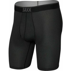 SAXX Quest Long Leg Boxer Brief Black II L Fitness bielizeň vyobraziť