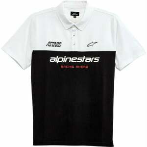 Alpinestars Paddock Polo White/Black S Tričko vyobraziť