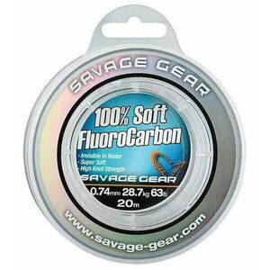 Savage Gear Soft Fluoro Carbon Transparentná 0, 36 mm 8, 4 kg 40 m Vlasec vyobraziť
