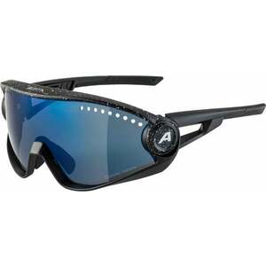 Alpina 5w1ng Black Blur Matt/Blue Cyklistické okuliare vyobraziť