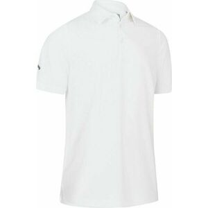 Callaway Swingtech Solid Mens Polo Shirt Bright White M Polo košeľa vyobraziť