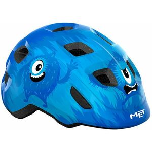 MET Hooray Blue Monsters/Glossy S (52-55 cm) Detská prilba na bicykel vyobraziť
