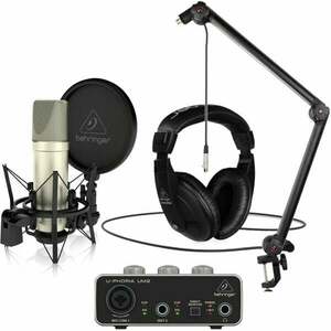 Behringer TM1 Podcast SET Kondenzátorový štúdiový mikrofón vyobraziť