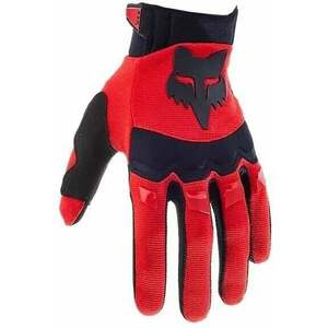FOX Dirtpaw Gloves Fluorescent Red M Rukavice vyobraziť