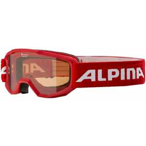 Alpina Piney Kid Ski Goggle Piney Red Lyžiarske okuliare vyobraziť