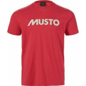 Musto Essentials Logo Tričko True Red L vyobraziť