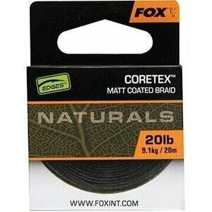 Fox Fishing Edges Naturals Coretex 20 lbs-9, 1 kg 20 m Šnúra vyobraziť