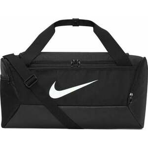Nike Brasilia 9.5 Duffel Bag Black/Black/White 41 L Športová taška vyobraziť