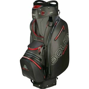 Big Max Aqua Sport 4 Charcoal/Black/Red Cart Bag vyobraziť