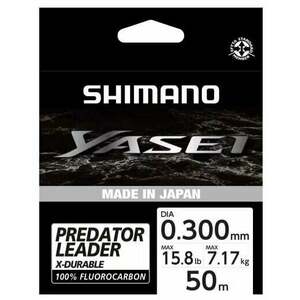 Shimano Fishing Yasei Predator Fluorocarbon Číra 0, 30 mm 7, 17 kg 50 m Vlasec vyobraziť