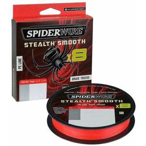 SpiderWire Stealth® Smooth8 x8 PE Braid Code Red 0, 07 mm 6 kg-13 lbs 150 m vyobraziť