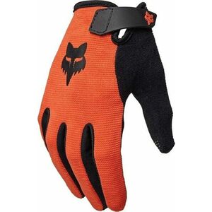 FOX Youth Ranger Gloves Orange S Cyklistické rukavice vyobraziť