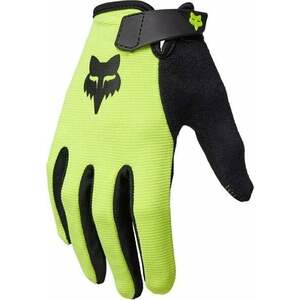 FOX Youth Ranger Gloves Fluorescent Yellow M Cyklistické rukavice vyobraziť