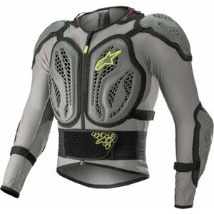 Alpinestars Chránič tela Bionic Action V2 Protection Jacket Gray/Black/Yellow Fluo M vyobraziť