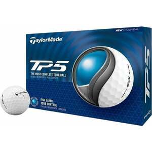 TaylorMade TP5 Golf Balls White vyobraziť