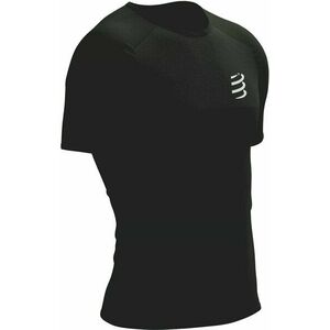 Compressport Performance SS Tshirt M Black/White L Bežecké tričko s krátkym rukávom vyobraziť