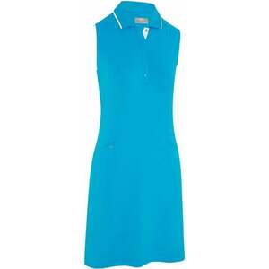 Callaway Womens Sleeveless Dress With Snap Placket Vivid Blue L vyobraziť