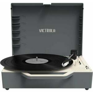 Victrola VSC-725SB Re-Spin Grey Prenosný gramofón vyobraziť