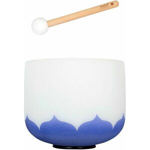 Sela 9“ Crystal Singing Bowl Set Lotus 432Hz A - Indigo (Third Eye Chakra) Spievajúca miska 9" Third Eye Chakra vyobraziť