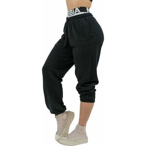 Nebbia Fitness Sweatpants Muscle Mommy Black XS Fitness nohavice vyobraziť