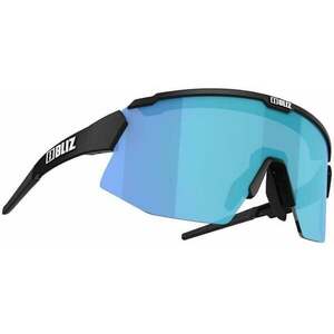 Bliz Breeze 52102-10 Matt Black/Brown w Blue Multi plus Spare Lens Orange Cyklistické okuliare vyobraziť