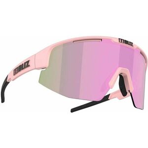 Bliz Breeze 52102-49 Matt Powder Pink/Brown w Rose Multi plus Spare Lens Pink Cyklistické okuliare vyobraziť