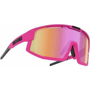 Bliz Vision 52001-43 Matt Neon Pink/Brown w Purple Multi plus Spare Jawbone Black Cyklistické okuliare vyobraziť