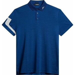 J.Lindeberg Heath Regular Fit Polo Estate Blue Melange XL Polo košeľa vyobraziť
