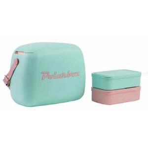 Polarbox Summer Retro Cooler Bag Pop Verde Rosa 6 L vyobraziť