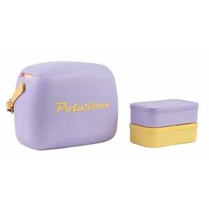 Polarbox Summer Retro Cooler Bag Pop Malva Amarillo 6 L vyobraziť