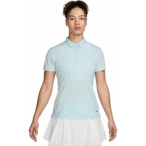 Nike Dri-Fit Victory Womens Polo Glacier Blue/Black L Polo košeľa vyobraziť