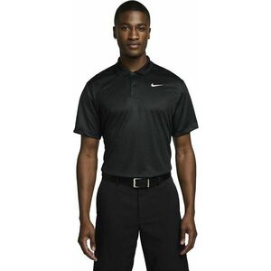 Nike Dri-Fit Victory+ Mens Golf Polo Black/White M vyobraziť